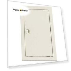 Ревизионный люк Л1530Р потолочный санитарный EVECS 16.8x31.8x2.4 см, ivory