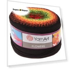 Пряжа YarnArt Flowers, 1 % хлопок, 1 % акрил, 250 г, 1000 м, 267
