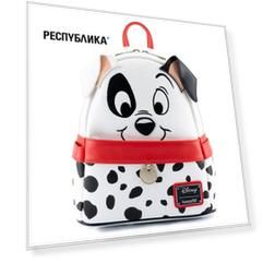 Рюкзак Loungefly Disney 101 Dalmations 70th Anniversary Cosplay Mini Backpack