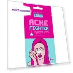 Очищающие полоски для носа Beauty Bomb ACNE FIGHTER, 2 шт