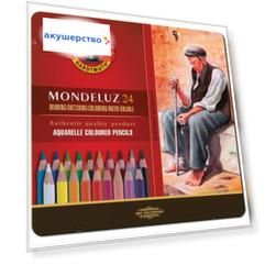 Koh-i-Noor Карандаши акварельные Mondeluz 24 цвета