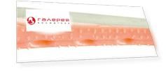 DEWAL PROFESSIONAL Коклюшки длинные бело-розовые d 6,5 мм 12 шт/уп