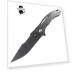Складной нож CH3519 Black, сталь S35VN