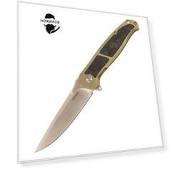 Складной нож Honor Caesar, bronze, рукоять титан и карбон, сталь S35VN