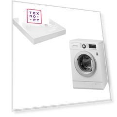 Стиральная машина с раковиной LG F1296CD3, Эстет Lea 60