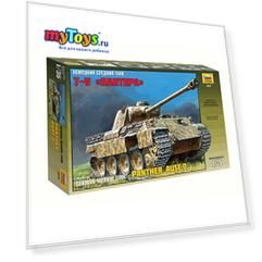 Сборная модель Звезда "Немецкий средний танк Пантера", 1:35