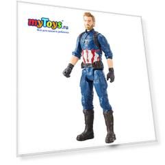 Фигурка Avengers "Мстители. Титаны класса А" Капитан Америка, 30 см
