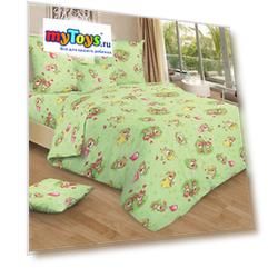 Детское постельное белье 3 предмета Letto, BG-75