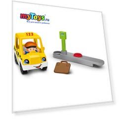 Транспортное средство Fisher-Price Little People Going Places Taxi