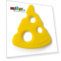 Прорезыватель силиконовый Happy Baby, yellow
