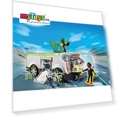 Конструктор Playmobil "Супер 4" Техно Хамелеон с Джином