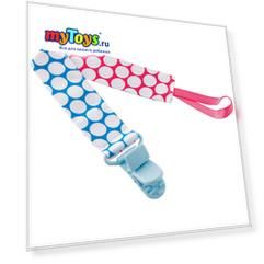 Держатель для пустышки от 0 мес.,2 шт., Roxy-Kids