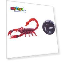 Робот на ИК управлении 1toy "Robo Life" Робо-скорпион, красный