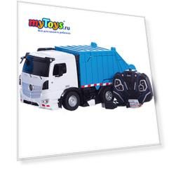 Радиоуправляемый робот-трансформер 1Toy "Трансботы" Мусоровоз