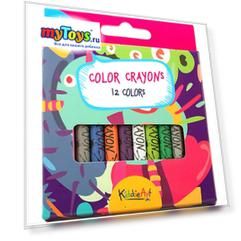 Восковые мелки KiddieArt 12 штук