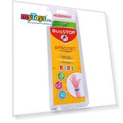 Детский браслет от комаров KIDS, BugSTOP