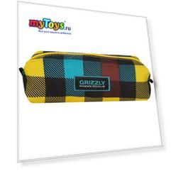 Пенал Grizzly, радуга