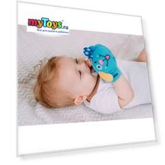 Рукавичка с прорезывателем "Вуффи", Roxy-Kids