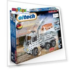 Металлический конструктор Eitech "Автокран", 340 деталей