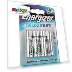 Батарейка Energizer MAX LR6/E91 AA 4  шт