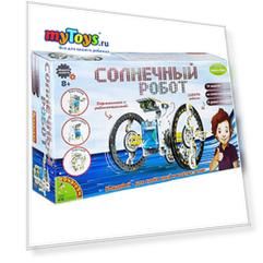 Французские опыты Bondibon "Науки с Буки" Солнечный робот 14 в 1
