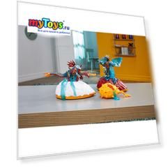 Игровой набор 2 в 1 Mega Construx Breakout Beasts Битва удивительных существ