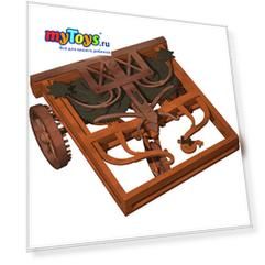 Конструктор Edu-Toys "Самоходная телега"