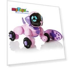Робот на р/у WowWee Собака Чиппи, розовая