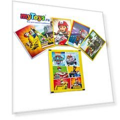 Блистер с наклейками Panini "Щенячий патруль 4", 30 наклеек