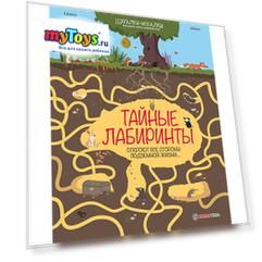Большая книга лабиринтов "Тайные лабиринты"
