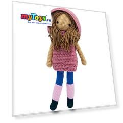 Вязаная  игрушка Niki Toys Кукла Айви