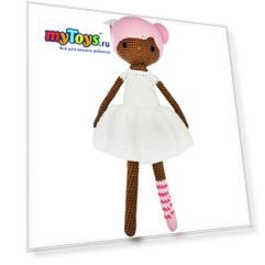 Вязаная  игрушка Niki Toys Кукла Джульетта, 40см