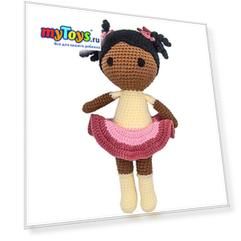 Вязаная  игрушка Niki Toys Кукла Мери, 40см