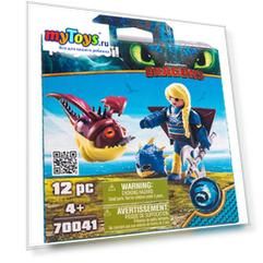 Игровой набор Playmobil Dragons "Астрид и Объедала"