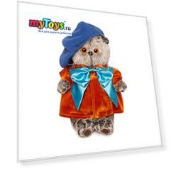 Мягкая игрушка Budi Basa Кот Басик художник, 25 см
