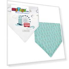 Нагрудник 2 в 1 BabyOno London