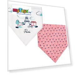 Нагрудник 2 в 1 BabyOno Paris