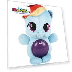 Мягкая игрушка пони для сна "My Little Pony", Rainbow Dash