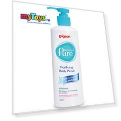 Гель Pigeon для купания Newborn Pure Purifying Body Wash c  0 мес., 200 мл.