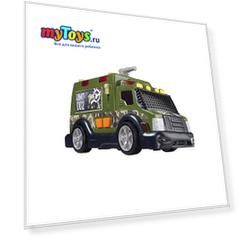 Военный автомобиль Dickie Toys свет+звук, 33 см