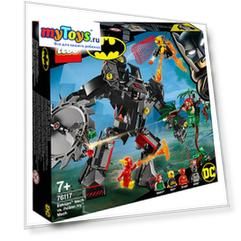 Конструктор LEGO Super Heroes 76117: Робот Бэтмена против робота Ядовитого Плюща