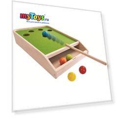 Настольная игра Plan Toys "Бильярд"