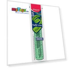 Линейка гибкая Maped "Twist'n flex", 15 см
