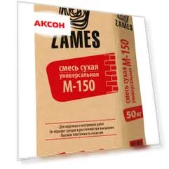 смесь сухая универсальная zames м150, 50 кг