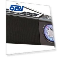 Радиоприемник MAX MR-400 серый AM/FM/SW, Подсветка, USB/Bluetooth, солнечная панель
