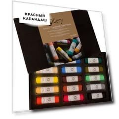 Набор сухой пастели Mungyo "Handmade soft pastel" 15 цв мягкая, круглая