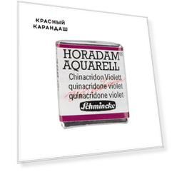 Акварель Schmincke "Horadam" кювета 1,6 мл Хинакридоновый фиолетовый