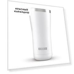 Термокружка Zoku 550 мл, белая