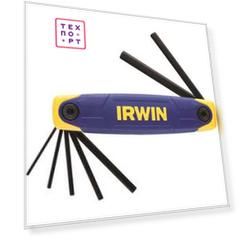 Набор складных шестигранных ключей Irwin 2.0-8.0мм (T10765)