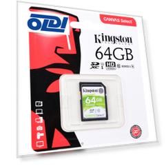 Флеш карта SDXC 64Gb Class10 Kingston SDS/64GB Canvas Select w/o adapter